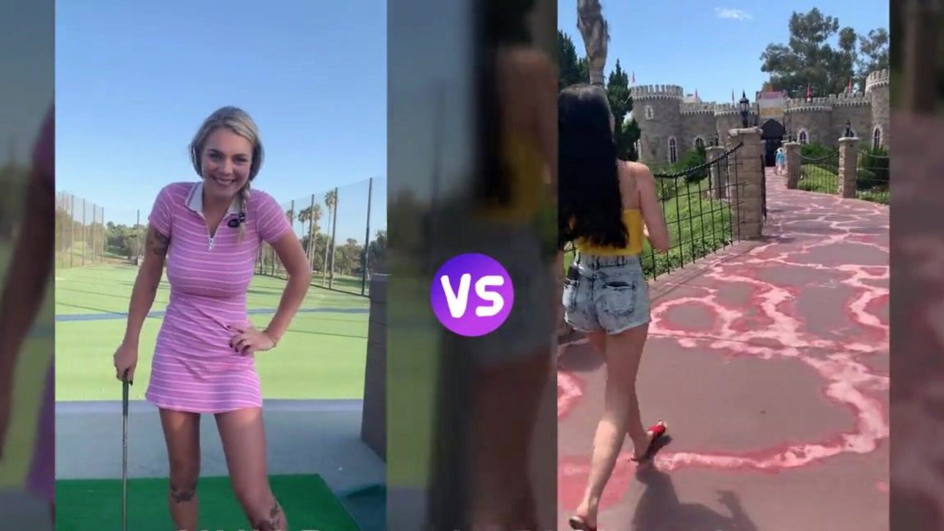 bnds视频：高尔夫女孩：加比·卡特vs亚历克斯·煤炭